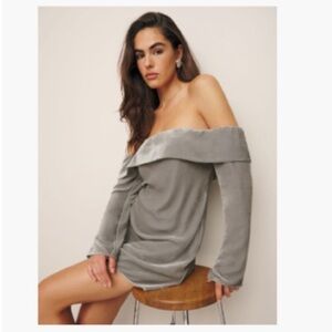 Reformation Maves dress in velvet sz m nwt